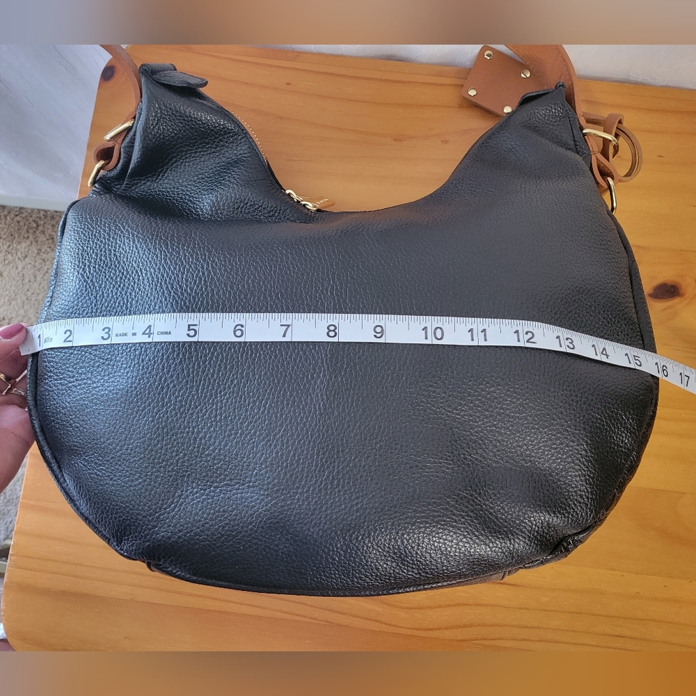 Valentina Leather Hobo Bag - Picture 9 of 15